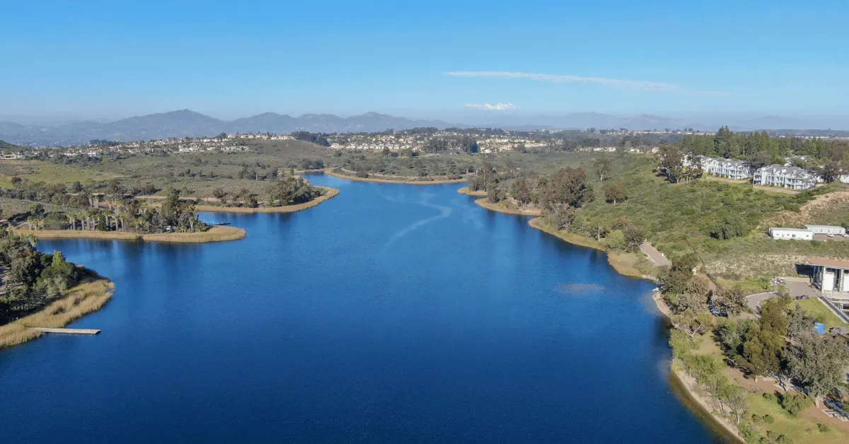 aerial view of scripps ranch in san diego, jj's fence company